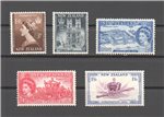 New Zealand Scott 280-284 Mint Set