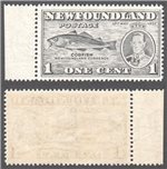 Newfoundland Scott 233iii MNH VF (P14.1) (P)