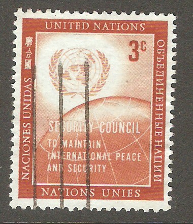 United Nations New York Scott 55 Used