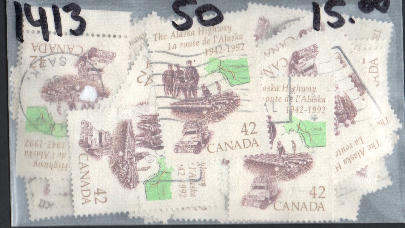 Canada Scott 1413 Used x50 - Click Image to Close