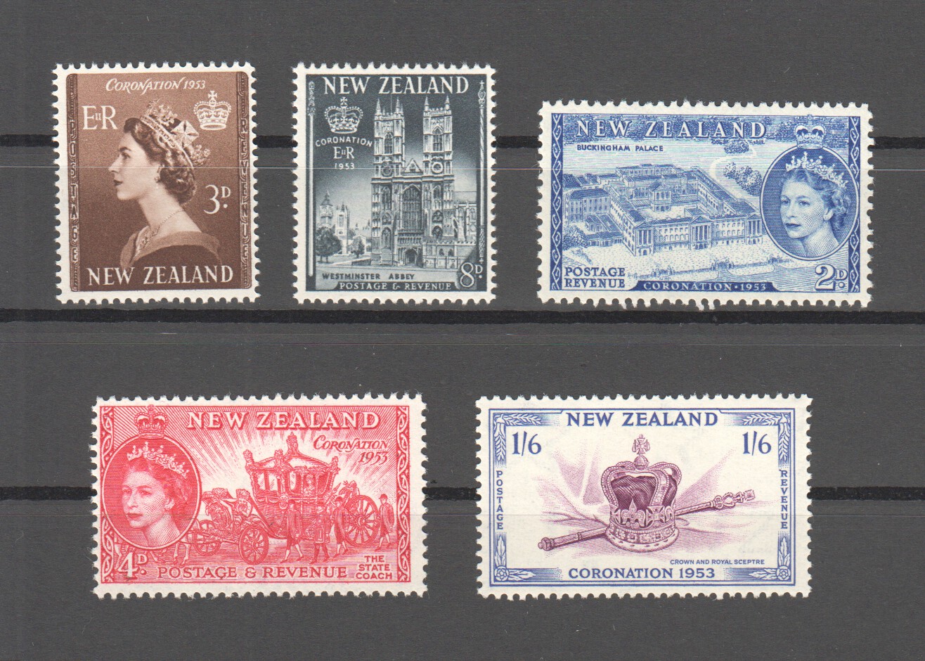 New Zealand Scott 280-284 Mint Set - Click Image to Close