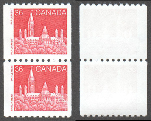 Canada Scott 953var MNH Pair (P) - Click Image to Close