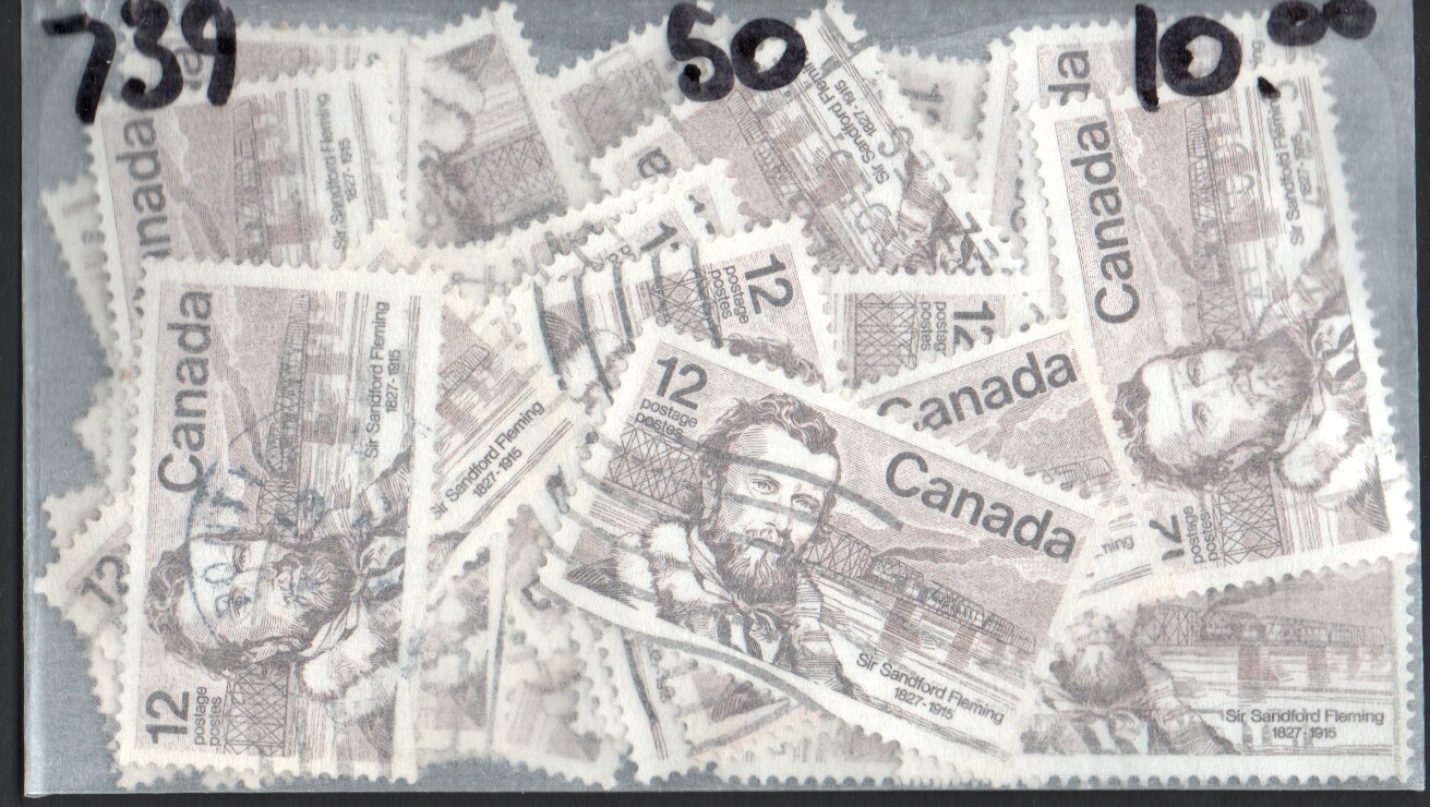 Canada Scott 739 Used x50 - Click Image to Close