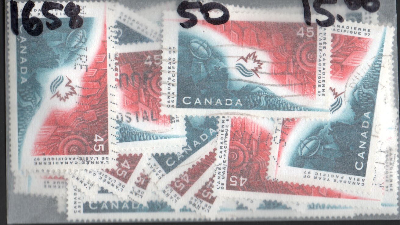 Canada Scott 1658 Used x50 - Click Image to Close